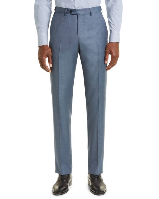 Emporio Armani Blue G-line Virgin Wool Suit for men