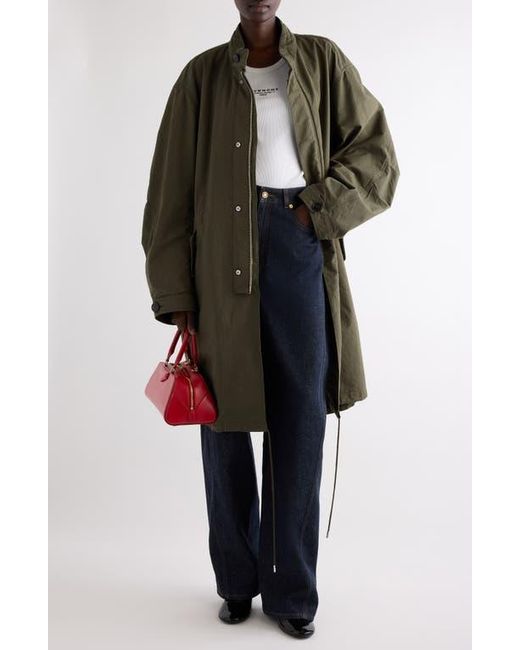 Givenchy Green Cocoon Parka