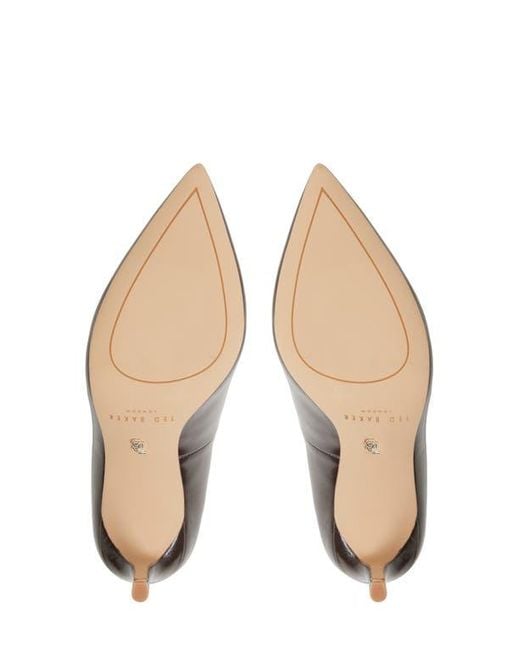 Ted Baker Brown Pointed Toe Pump