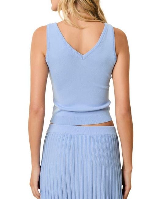Solid & Striped Blue The Tabitha Sweater Tank