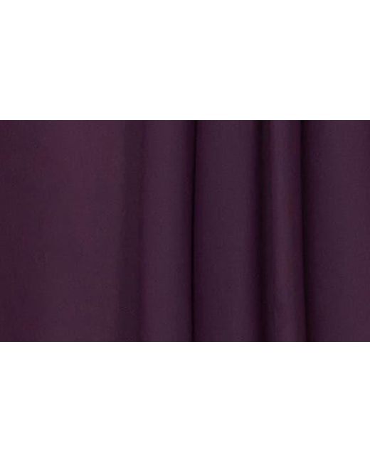 Alex Evenings Purple Sequin Embroidery Empire Cocktail Dress