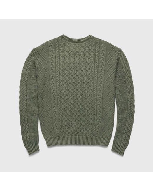 Surfside Supply Green Eddie Knit Sweater for men