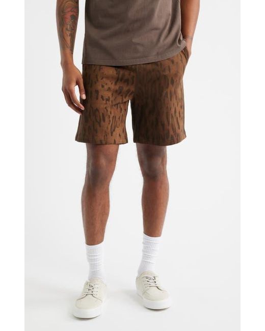 Saint Studio Brown Preda Cotton Pull-On Shorts for men