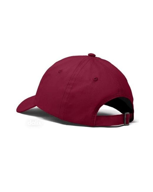 Alix Red Lil Bolt Dad Cap for men