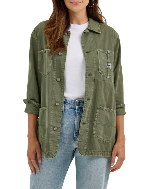 Lee Jeans Green Chore Jacket