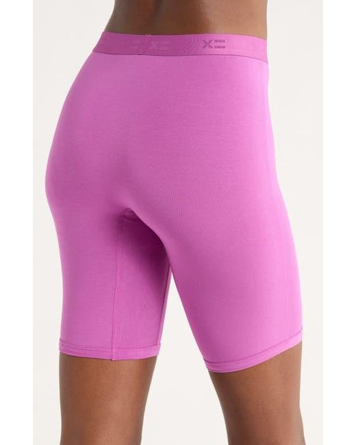 TOMBOYX Pink Stretch Modal 9-Inch Boxer Briefs