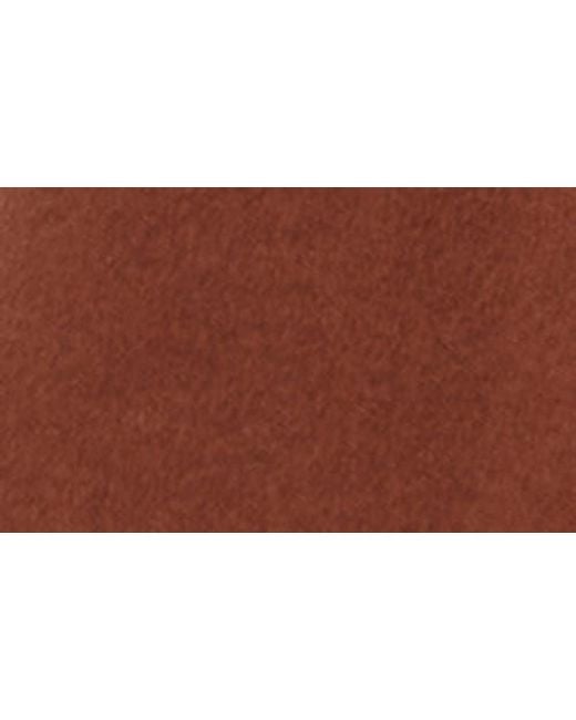 Bernardo Brown Long Coat With Hooded Quilted Bib