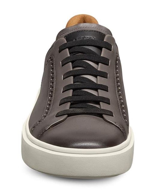 Allen Edmonds Brown Oliver Brogue Slip-On Sneaker for men