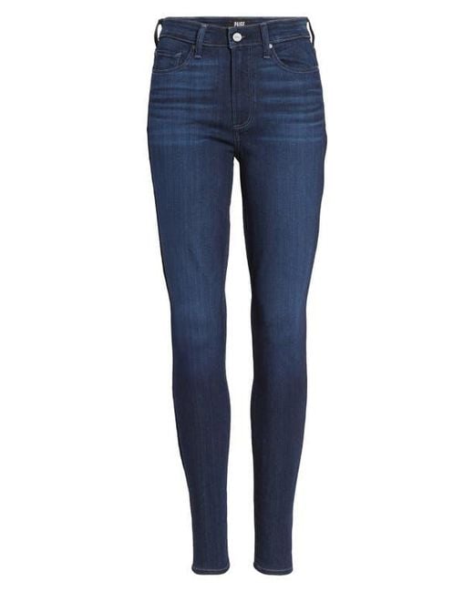 PAIGE Blue Hoxton Skinny Jeans