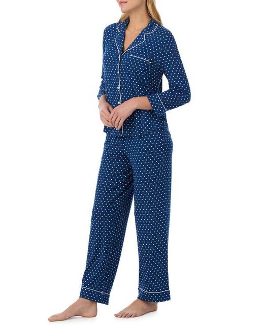 Kate Spade Blue Print Stretch Modal Pajamas