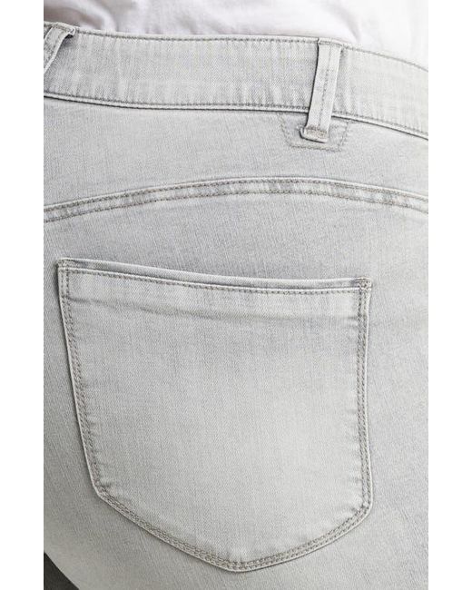 Wit & Wisdom Gray 'Ab'Solution Button Fly High Waist Jeans