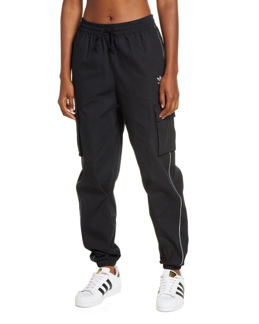 Adidas Originals Black Cargo Track Pants