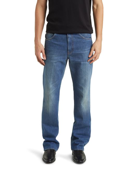 BLK DNM Blue 77 Bootcut Organic Cotton Jeans for men