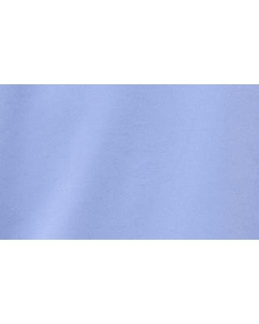 Bugatchi Blue Hank Solid Pima Cotton T-Shirt for men