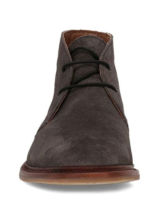 Frye Brown Paul Suede Chukka Boot for men