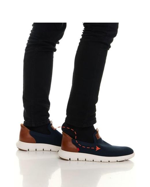 Marc Joseph New York Blue Princeton Street Hands-Free Slip-On Sneaker for men