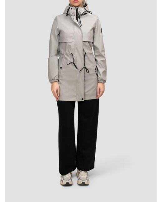 Jacket White Aurora Cape Raincoat