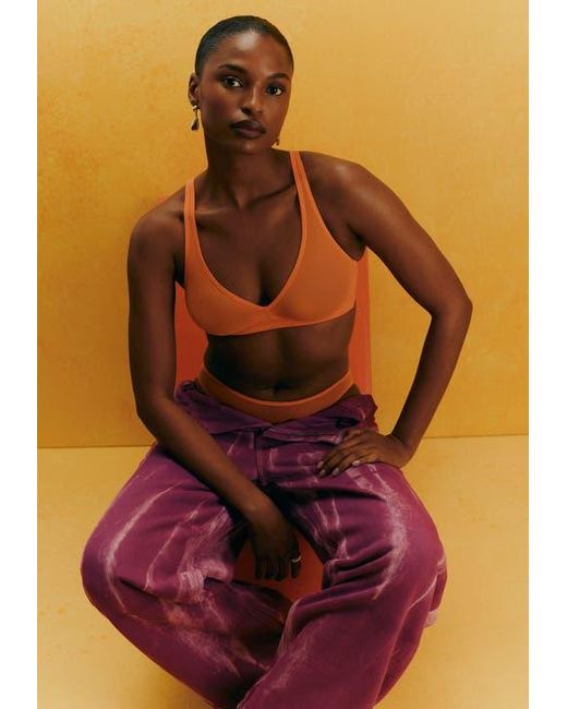 CUUP Orange The Wireless Plunge Mesh