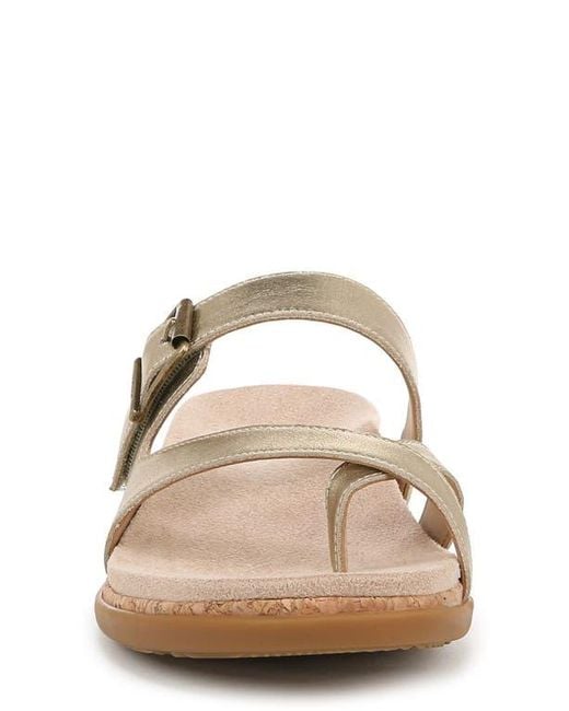 Vionic Metallic Carmela Platform Sandal