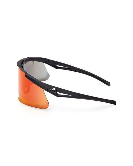 Adidas Pink 00Mm Shield Sunglasses