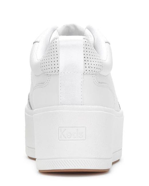 Keds White Skyler Platform Sneaker