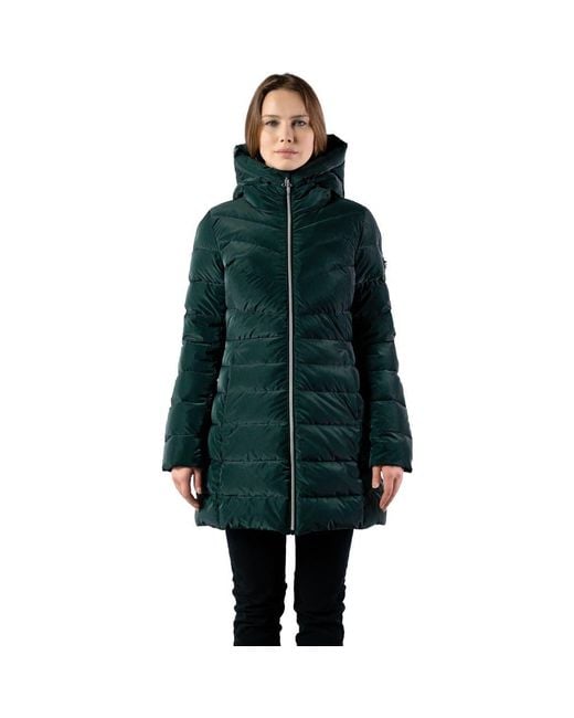 Woodpecker Green Long Robin Medium Weight Coat