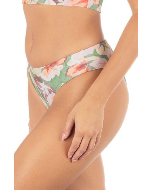 Hurley Multicolor Gingko Cloud Bikini Bottom