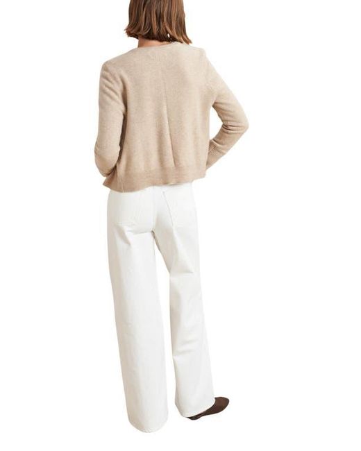 La Ligne Natural Solid Lean Lines Cardigan