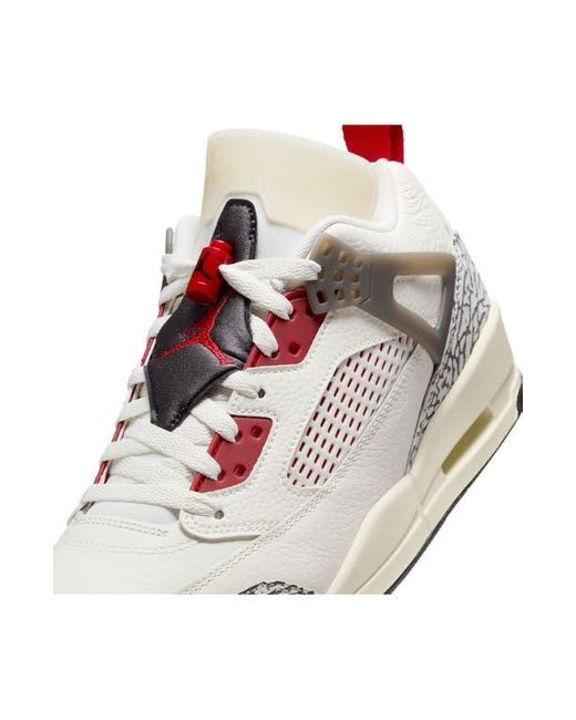 Nike White Spizike Low Top Sneaker for men