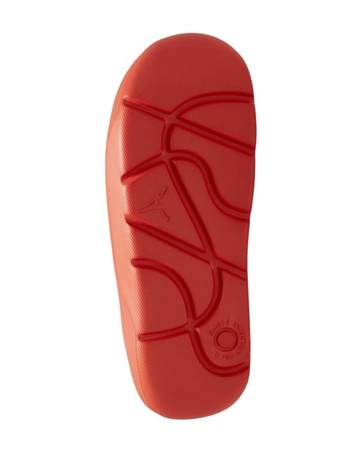 Nike Red Post Platform Slide Sandal
