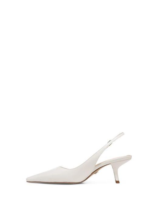 Sam Edelman White Bianka Slingback Pump