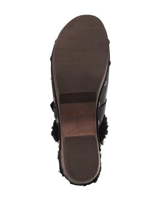 Andre Assous Black Orla Platform Clog