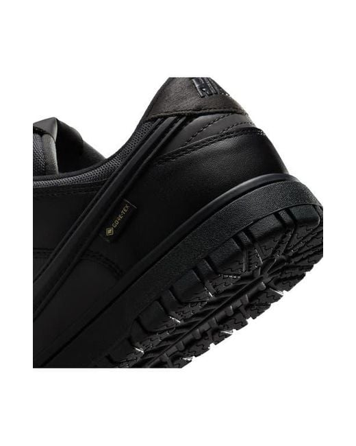 Nike Black Dunk Low Gore-Tex Waterproof Basketball Sneaker for men