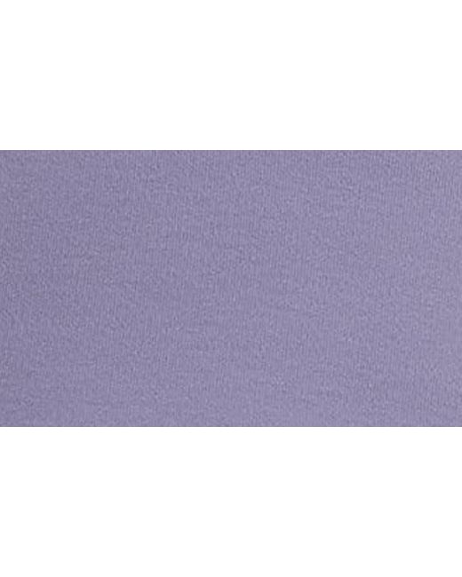 Nike Purple Essentials Stretch Crop Polo