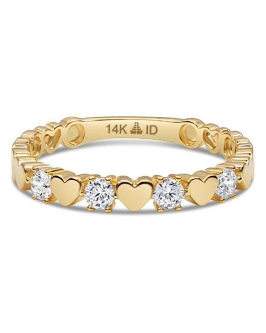 DEVATA Metallic Sweet Heart Ring