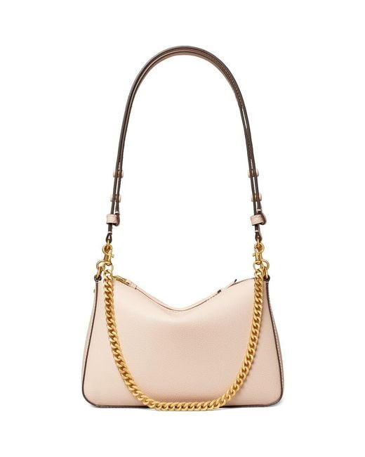 Tory Burch Natural Small Perry Leather Shoulder Bag