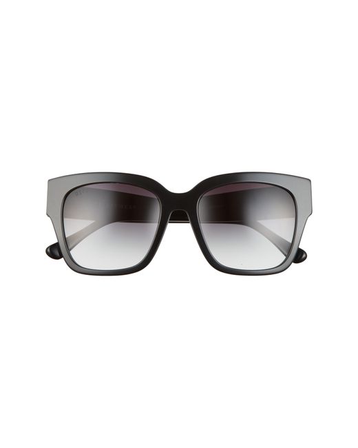 DIFF Black Bella Ii 54mm Square Sunglasses