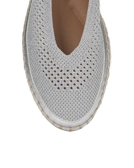 Lucky Brand White Orena Platform Espadrille