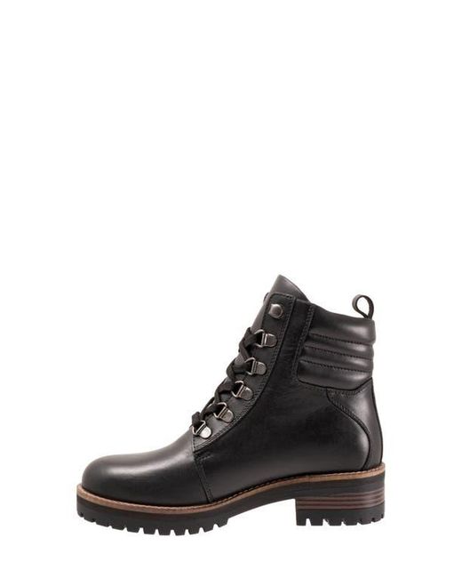 Softwalk® Black Everett Lace-Up Boot