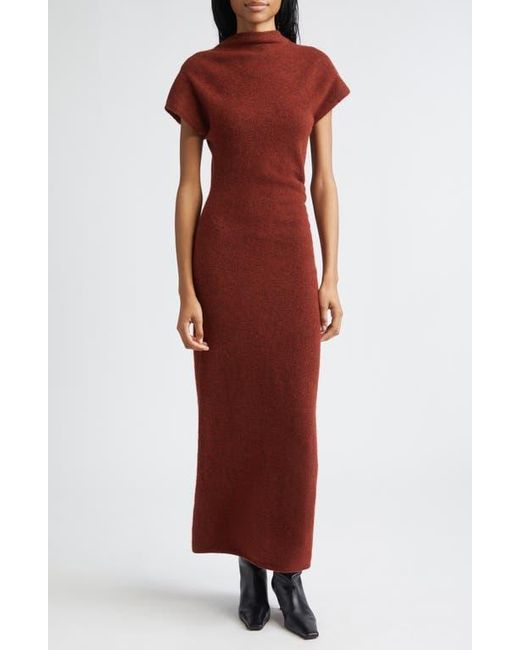 Proenza Schouler Abie Boiled Knit Sweater Dress in Red | Lyst