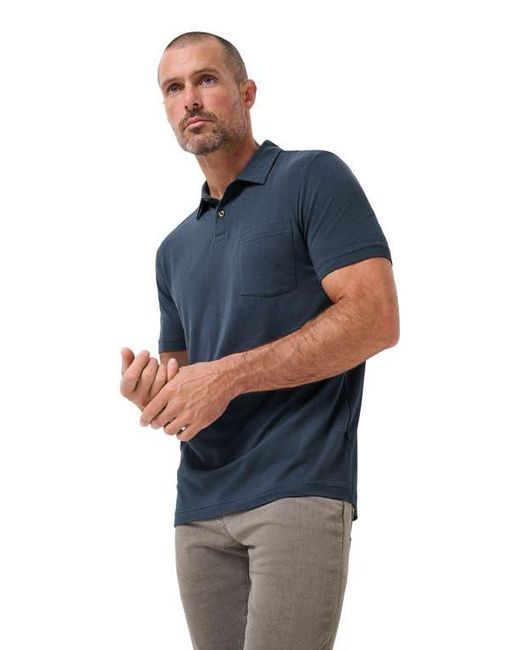 Travis Mathew Blue The Cloud Polo for men