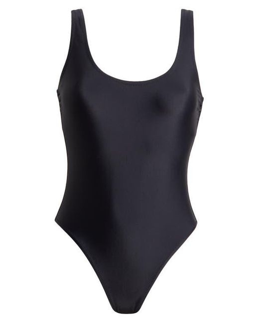Solid & Striped Black The Annemarie One-Piece Swimsuit
