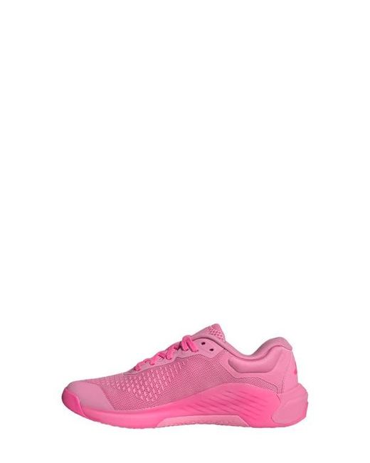 Adidas Pink Dropset 4 Power Trainer Sneaker