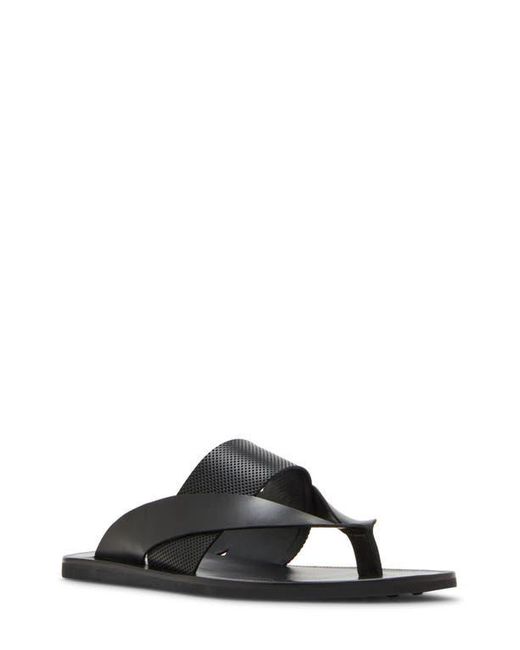 Steve Madden Black Cicero Flip Flop for men