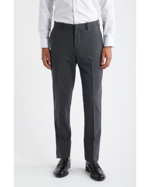 Nordstrom Gray Henrik Trim Fit Solid Stretch Wool Suit Pants for men