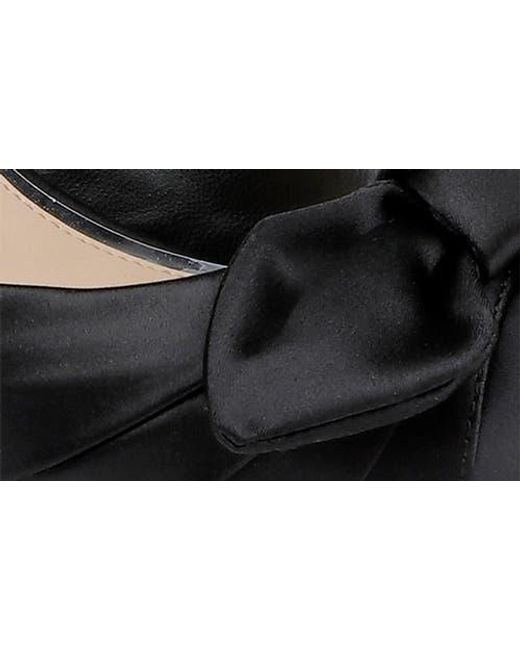 Badgley Mischka Black Emelia D'Orsay Pointed Toe Pump