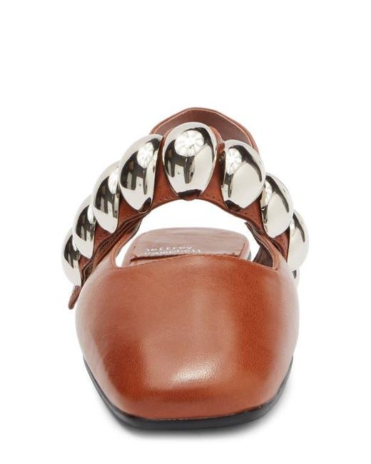 Jeffrey Campbell Brown Manon Slingback Flat
