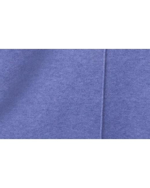 Vince Camuto Blue Exposed Center Seam Long Sleeve Midi Sweater Dress