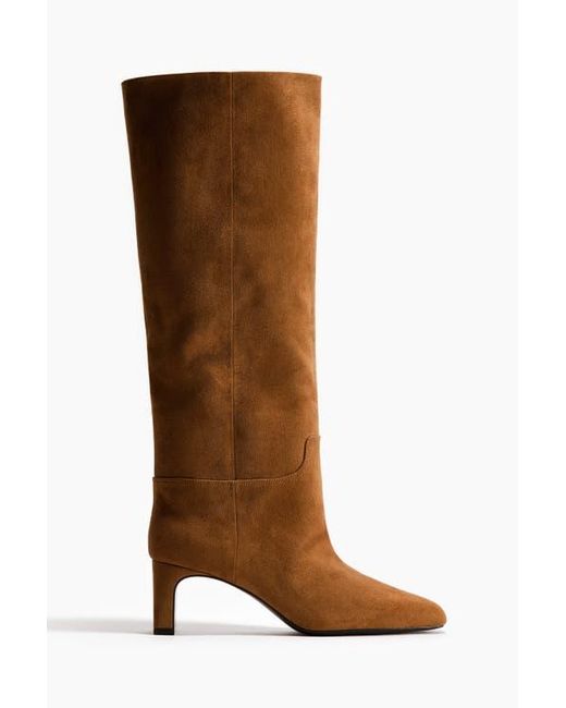 H&M Brown Knee-High Boots