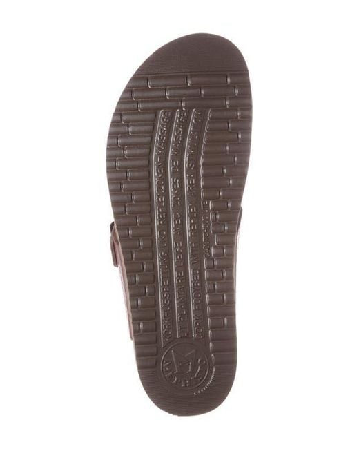 Mephisto Brown Helen Toe Loop Sandal